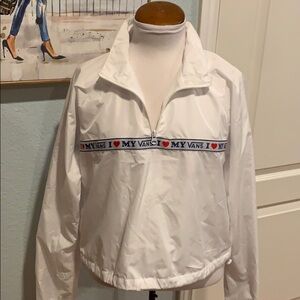 VANS • I ♥️ My Vans Windbreaker • Sz S • NEW!
